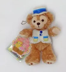 【中古】ぬいぐるみ ダッフィー ぬいぐるみバッジ 「ミッキーとダッフィーのスプリングヴォヤッジ2014」 東京ディズニーシー限定 