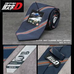 ★公式★FD3S-高橋啓介仕様♪🏎頭文字D🏎ファンにはたまらん！！あの名車がネクタイで蘇った！1998年の名作を首元で感じる逸品★ドリフトを世に広めた日本発のカーカルチャーをネクタイで味わえます！車好きの方へのプレゼントにもおススメ！