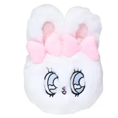 エスターバニー ミニポーチ カラビナ付きぬいぐるみファスナーマスコット クリームバニー ティーズファクトリー 小物入れ キャラクター グッズ 