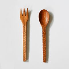 キッチン｜【neem】カトラリー ティースプーン＆ティーフォークのセット