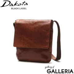 ダコタブラックレーベル ショルダーバッグ メンズ レディース 本革 革 レザー Dakota BLACK LABEL 縦長 軽量 小さめ B5 ホースト3 1623804 ブラウンのサムネイル