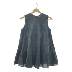 MARIHA / マリハ | ミューズのブラウス ティアード ノースリーブ シャツ | 36 | ブラック | レディース