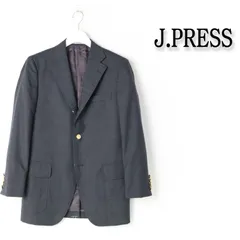 606 新品◇ ジェイプレス Jプレス シングル ブレザー ジャケット 金釦  J.PRESS テーラードジャケット 背抜き A4