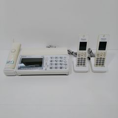 panasonic　 パナソニック 　おたっくす　パーソナルファクス　KX-PD604DW　子機2台付き　KX-FKD506-W1　FAX　電話　親機　コピー
