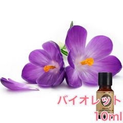 バイオレット すみれ スミレ 10ml×1本 エッセンシャルオイル アロマオイル 無希釈 天然 無添加 アロマストーン アロマディフューザー 芳香 ルームフレグランス 香水