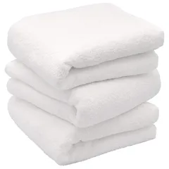 hiorie(ヒオリエ) ミニバスタオル 日本製 ホテルスタイルタオル 3枚セット オフホワイト 白 50×100cm 無地 瞬間吸水 小さめ タオル セット 耐久性 綿100% 【選べる18色】 泉州タオル 1