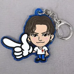 【中古】雑貨 登坂広臣(三代目 J SOUL BROTHERS) グリッターキーホルダー 「EXILE TRIBE LIVE TOUR 2021 “RISING SUN TO THE WORLD”」 カプセル景品