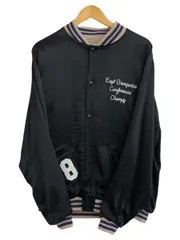 HOUSTON (ヒューストン) RAYON AWARD JACKET（EAST）レーヨンアワードジャケット XL 51250 ブラック 黒 メンズ/004のサムネイル