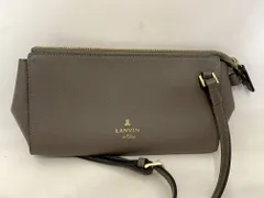 LANVIN EN BLEU ランバン オン ブルー ショルダーバッグ レザー 革 シンプル ミニ カラー: グレー系 ベージュ系 バッグ