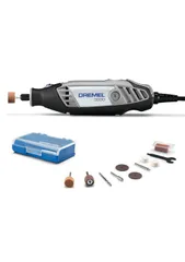 【人気商品】Dremel(ドレメル) ハイスピードロータリーツール(60Hz/90W)〔3000-N/10-60〕切削工具 8種10ピース入り 最大32000回転/分 リューター 彫刻/削り出し/研磨/切断/切削/汚れ落とし/磨き/研削/研ぎ・刃付け