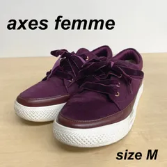 axes femme レディース　スウェード　スニーカー　K83
