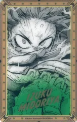 【中古】キャラカード [単品] 緑谷出久 「堀越耕平『僕のヒーローアカデミア』原画展 箔押しクリアカードコレクション 12枚セット Dセット」