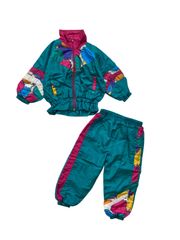 【Size 80】vintage ナイロンジャケット パンツ セット シャカシャカ ヴィンテージ US古着 アメリカ