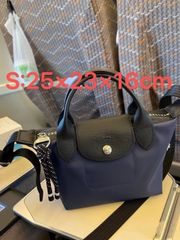 LONGCHAMP ロンシャン ル プリアージュ エナジートップハンドルバッグ  プリアージュ 2WAY ショルダーバッグ ハンドバッグ S ブルー