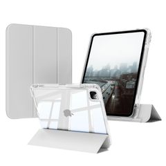 【在庫処分】iPad iPad Pro 12.9インチ 第6 / 2025/2024 5 / 4世代 (M3/M2) 分離式 ケース 2022 2021 ケース 2020 取り外し可能 透明 13インチ クリアカバー アクリル 縦置き/横置きスタンド ペンシル