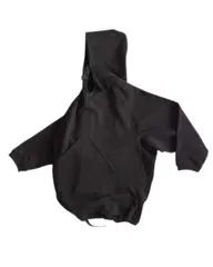 HAVERSACK / 812520　ハイゲージ裏毛　ラグランパーカー 05 BLACK 度詰め スウェット