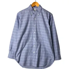 古着 80~90年代 ブルックスブラザーズ Brooks Brothers Est.1818 REGENT 長袖 ボタンダウンチェックシャツ USA製 メンズM相当/eaa580782