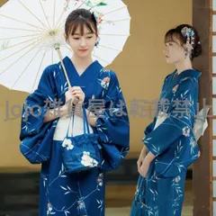花火模様の浴衣 高級浴衣4点set赤金魚の夏花火 【帯ブルー】Y4-35 | ANDESIR