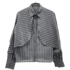 【新品・未使用】リムアーク ブラウス　シャツ　トップス　プリーツ　フレア　長袖 ブラウス トップス レディース シャツ 長袖 秋 秋服 ボリューム