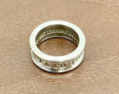 TIFFANY&Co. ティファニー 1837 ナローリング 指輪 シルバー SV925 ヴィンテージ 【中古】Cランク　5_50