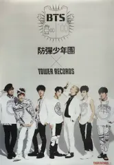 【中古】ポスター(男性) B2ポスター BTS(防弾少年団) 「CD WAKE UP」 タワーレコード購入特典のサムネイル