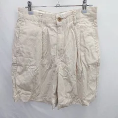 ◇ ⊂ Lee リー シンプル系 ハーフ ショートパンツ サイズM ベージュ系 メンズ E  【1507280000403】