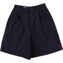 古着 90年代 ラルフローレン Ralph Lauren ツータック チノショーツ ショートパンツ USA製 レディースL(w27)相当 ヴィンテージ/eaa580623