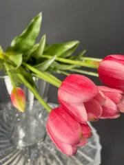 高級チューリップブーケ　アーティシャルフラワー☆t１１０３☆