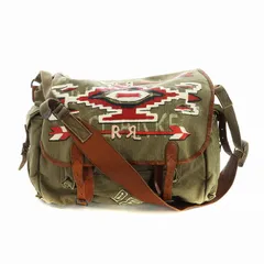 k*h様 RRL　ダブルアールエル　ショルダーバッグ　ネイティブアメリカン柄　男 RRL ダブルアールエルラルフローレン ショルダーバッグ