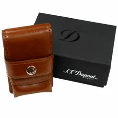 デュポン　ライター　ケース付き　美品　ゲージ赤色　付属完品 std-180124-a.jpg