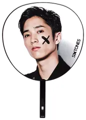 【中古】うちわ(男性) 田中樹(SixTONES) ジャンボうちわ 「Rough”xxxxxx”」