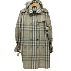 バーバリーロンドン BURBERRY LONDON ノバチェックフーデットコート レディース  44のサムネイル