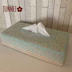 ティッシュボックスカバー　ハンドメイド
