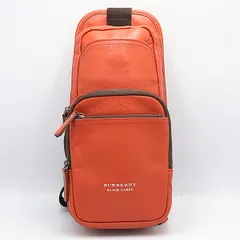 美品 バーバリー ブラックレーベル ブラウン ショルダーバッグ OGH 2000000 NSK