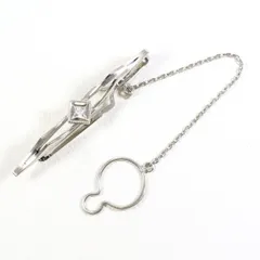 K14WG ネクタイピン　アメジスト 楽天市場】半額！[代引不可]□K14WG【エメラルド】ネクタイピン