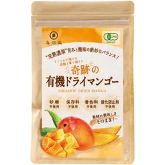 喜保屋 有機 ドライマンゴー 70g 【砂糖不使用なのに濃厚な味わい】 100%素材のみ オーガニック ドライフルーツ 不揃い ブルキナファソ産 Brooks種 [70g]のサムネイル