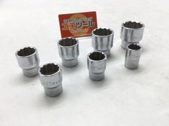 【中古品】☆TONE/トネ 4D ソケット 7点セット 4D-17,21,22,2427,30,32 [ITZ8LJB473YG] [エコツール豊田インター店][M01]