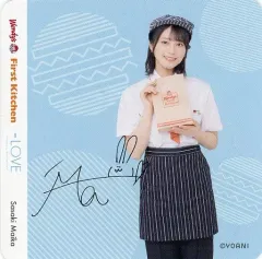 【中古】マグカップ・湯のみ 佐々木舞香 オリジナルコースター 「ファーストキッチン×=LOVE コラボキャンペーン」 メニュー注文特典第1弾