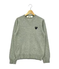 プレイ・コムデギャルソン　半袖　ニット　ウール　Vネック　未使用品　お値下げ COMME des GARCONS - 【☆良品☆希少☆Mサイズ】プレイ