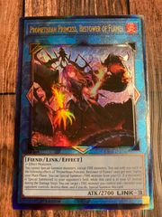 遊戯王　 英語版 賜炎の咎姫 プリズマティックアルティメットレア