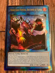 遊戯王　 英語版 賜炎の咎姫 プリズマティックアルティメットレアのサムネイル