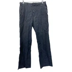 スラックス W36 ビッグサイズ グレー チェック 古着卸 アメリカ仕入 2405-409