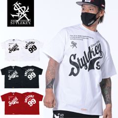 STYLEKEY スタイルキー 半袖Tシャツ AWESOME S/S TEE(SK23SP-SS05) ストリート ナンバリング ヒップホップ レゲエ ロック B系 バンド ロゴ 大きいサイズ