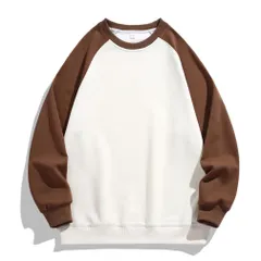 【特価】[SUKESEM] トレーナー メンズ 秋服 長袖 パーカー 大きいサイズ スウェット 丸襟 Tシャツ 人気 プルオーバー カジュアル 快適 おしゃれ ゆったり 春 秋 冬 服