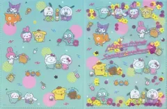 【中古】クリアファイル 集合 A4クリアファイル 「サンリオキャラクターズ×ナガノフレンズ」