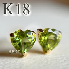 2023年最新】ペリドットピアス K18 18金の人気アイテム - メルカリ