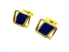 YVESSAINTLAURENT イヴサンローラン カフスボタン カフリンクス アクセサリー 紳士 メンズ ゴールド系 DF1848 冠婚葬祭 結婚式 葬式