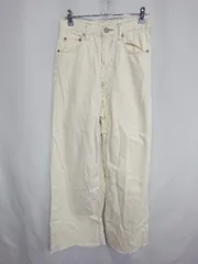 ◇ Θ AZUL BY MOUSSY アズール バイマウジー デニムパンツ サイズM アイボリー系 レディース E  【1409100036770】