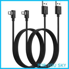 【特価セール】SUNGUY マイクロusbケーブル l字 1M 【2本組】両面挿し Micro USB ケーブル QC3.0/2.0対応 最大18W急速充電 USB2.0高速データ転送 l字型 Samsung Galaxy S6 S7 Edge S5 Note