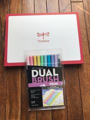 トンボ デュアルブラッシュペン ABT パステル10本セット AB-T10CPA